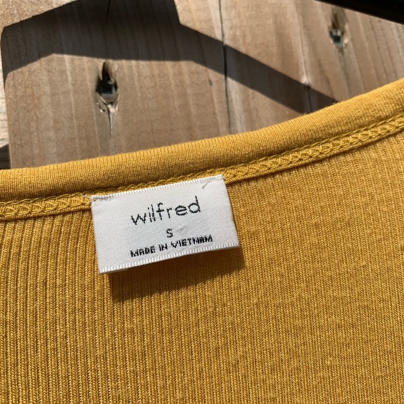 Yellow crop Wilfred long sleeve - Picture 3 of 3